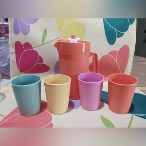 Tupperware Play Set of Kids Mini Colorful